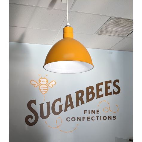 16" Wilcox, 570-Sunflower, Standard White Cord | Photo Courtesy of Sugarbees Fine Confections