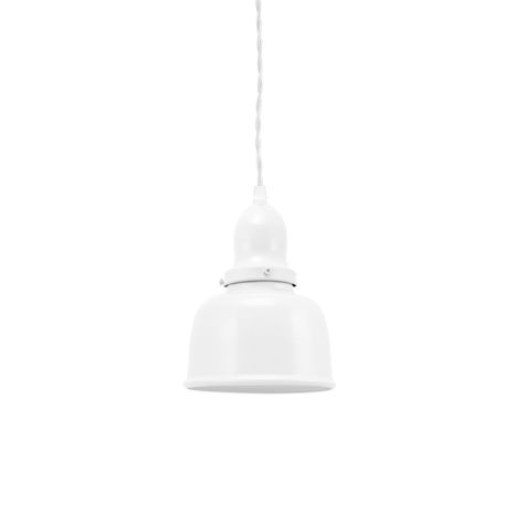 Fargo Pendant, 200-White, Cup with No Arms, and No Switch, TWH-White Cotton Twist Cord