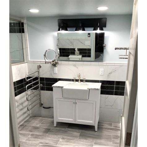 Austin Triple Straight Arm Vanity, 100-Black | Customer Submission
