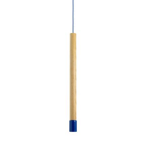 27" Alto LED, 700-Royal Blue, Ash Wood, CSUW-Blue & White Cloth Cord