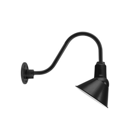 10" Fire Chief, 100-Black, G11 Gooseneck Arm
