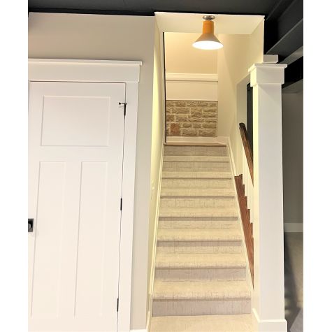 Canal Flush Mount, 570-Sunflower, 980-Brushed Aluminum | Customer Submission