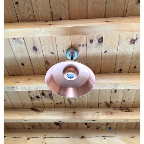 18" The Original™ LED Stem Mount, 995-Raw Copper, 18" Stem, 995-Raw Copper, Flat Lens | Customer Submission
