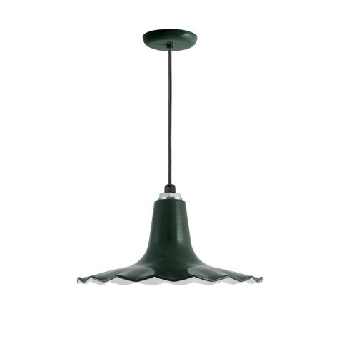 16" Seaside, 300-Dark Green, SBK-Standard Black Cord