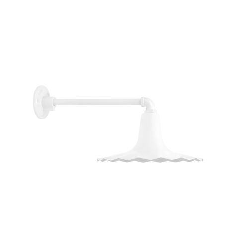 16" Seaside, 200-White, G1 Straight Arm
