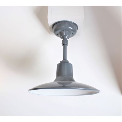 14" Dominion, 810-Graphite, Hang Straight Canopy | Photo Courtesy of Customer