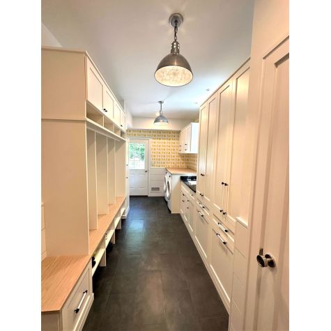 14" Wilcox Vented, 975-Galvanized, Circle Vents, CSB-Black Cloth Cord | Photo Courtesy of Strauss House Designs