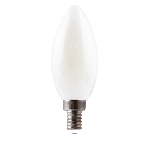 LED Frosted B11 300 Lumen Bulb - On