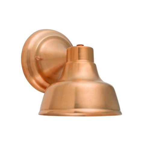 8" Bowie Wall Sconce, 995-Natural Raw Copper