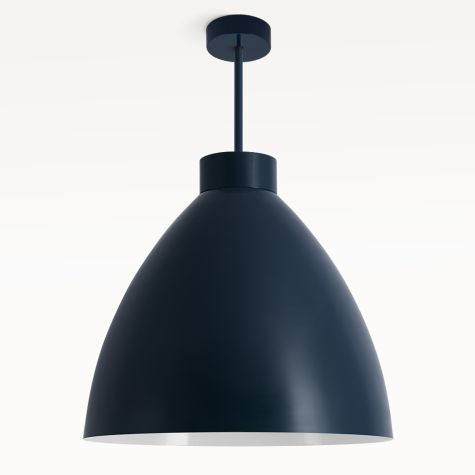 Oxford LED Stem Pendant Light, 705-Navy