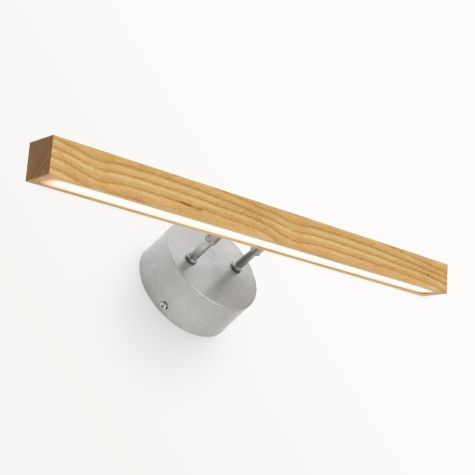 24" Suora, Ash Wood, Mounting in 975-Galvanized