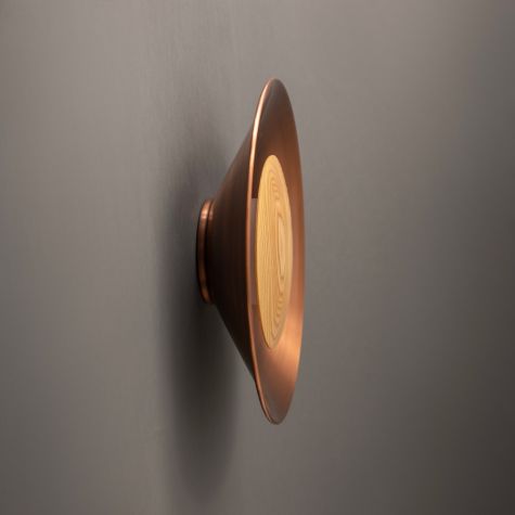 16" Carver, 996-Natural Weathered Copper, Ash Wood Diffuser