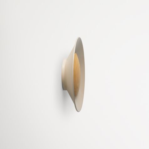 12" Carver LED Wooden Diffuser Light, 630-Beige, Maple Wood Diffuser