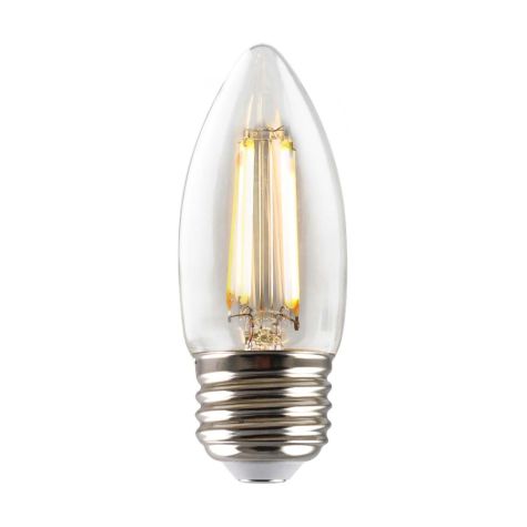 LED Clear B11 500 Lumen Bulb - E26 Base